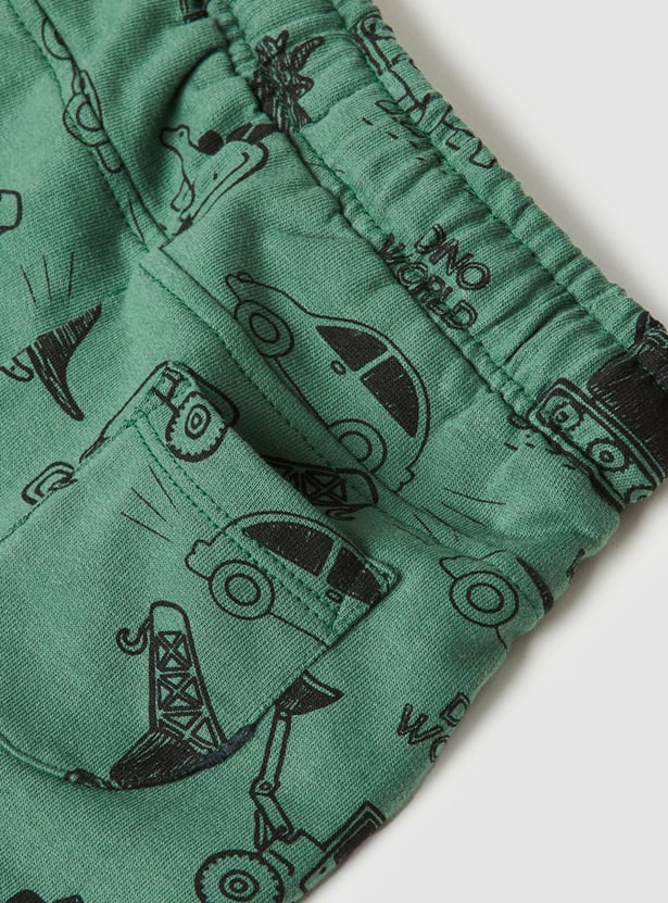 Boys Printed Casual Shorts