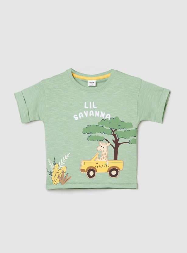 Boys Graphic Knit T-shirt