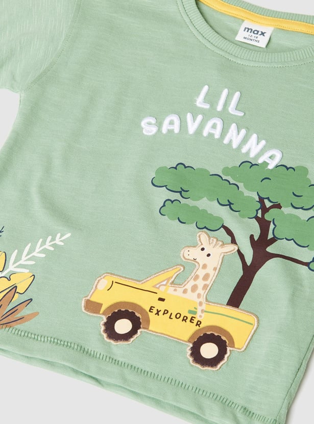 Boys Graphic Knit T-shirt