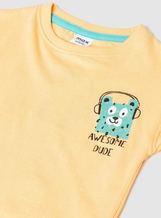 Boys Graphic Printed T-shirt
