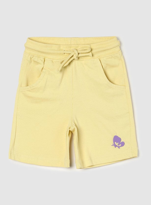 Girls Printed Sleepwear Shorts Set