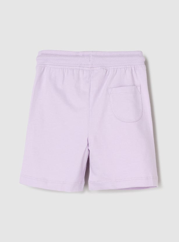 Girls Printed Sleepwear Shorts Set