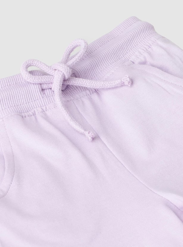 Girls Printed Sleepwear Shorts Set