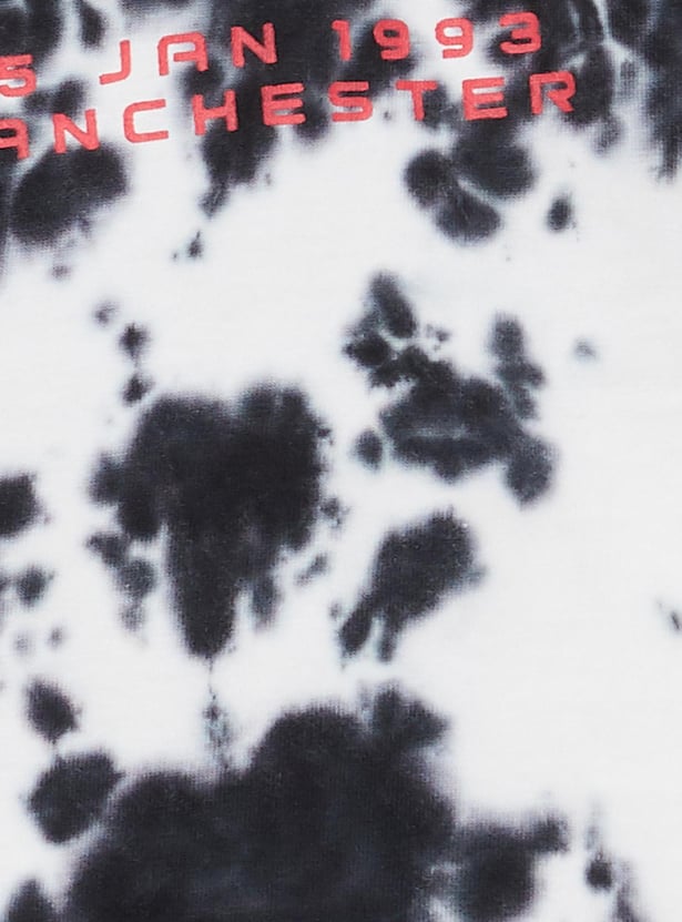 Men Tie & Dye Printed Slim Fit T-shirt