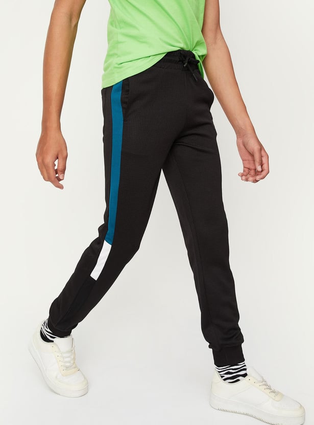 Boys Joggers with Side Taping