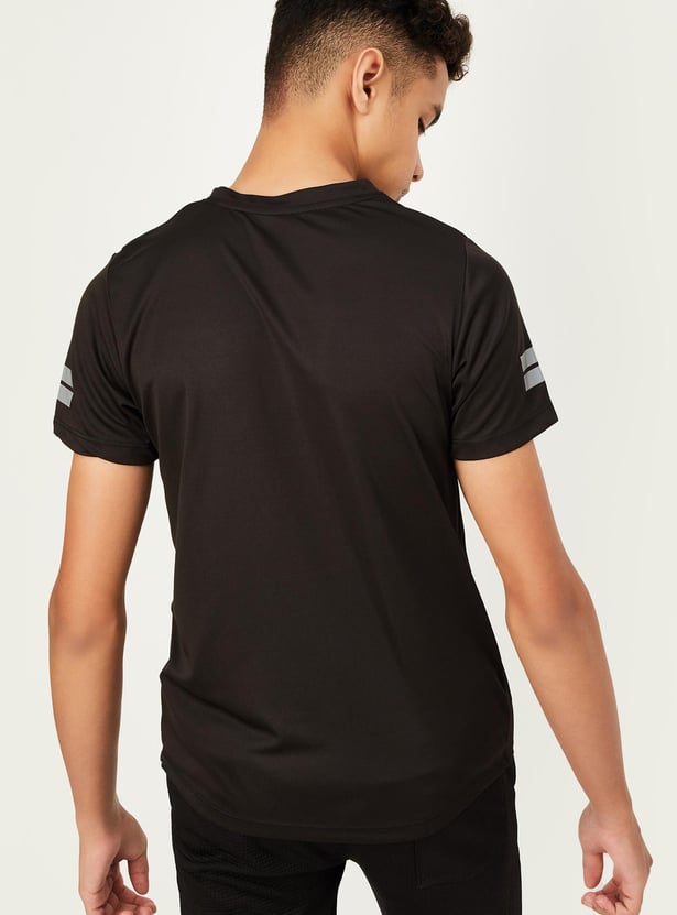 Boys Striped Cotton T-shirt