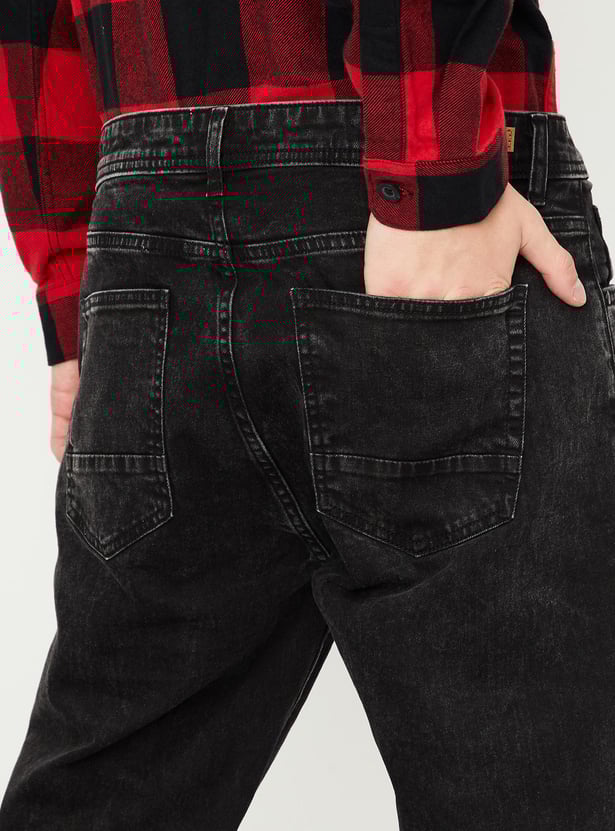 Buy Men Relaxed Fit Distressed Jeans Online at just Rs. 1699.0