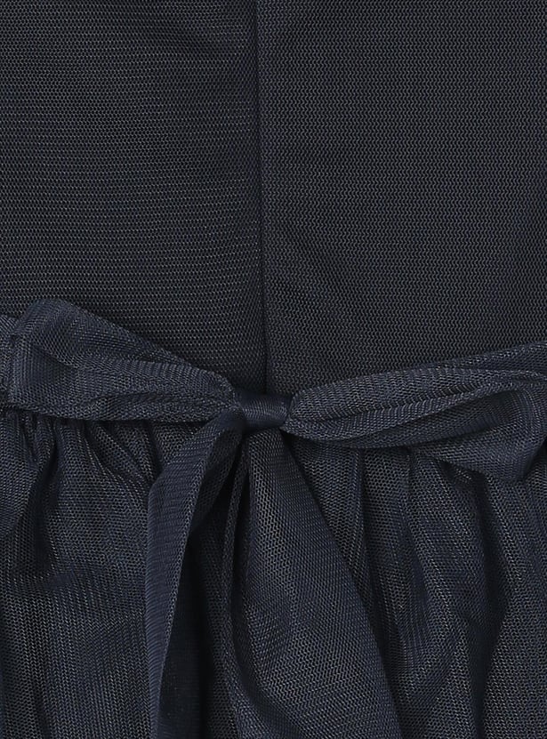 Girls Embellished A-line Dress