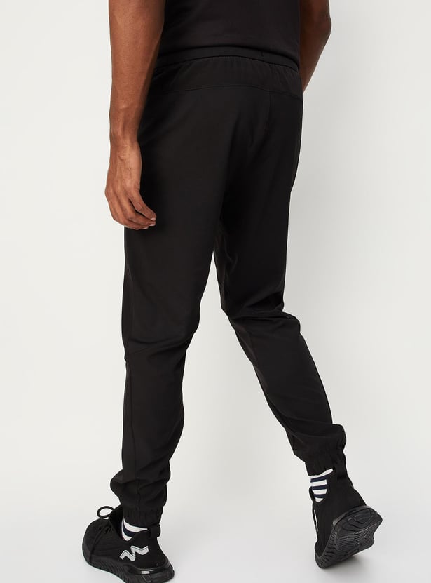 Men Zip Pockets Active Joggers