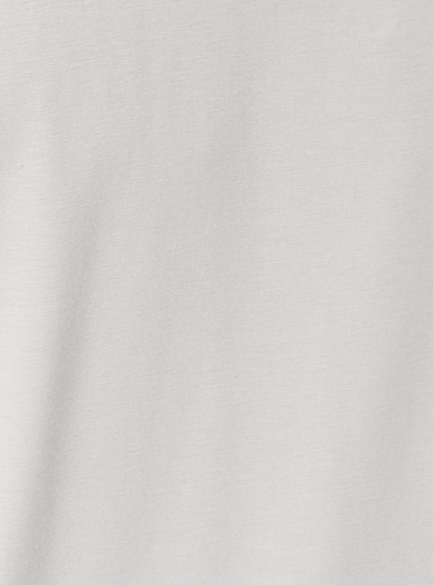Men Typographic Printed Active T-shirt