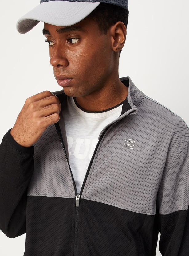 Men Colourblock Sweatshirt