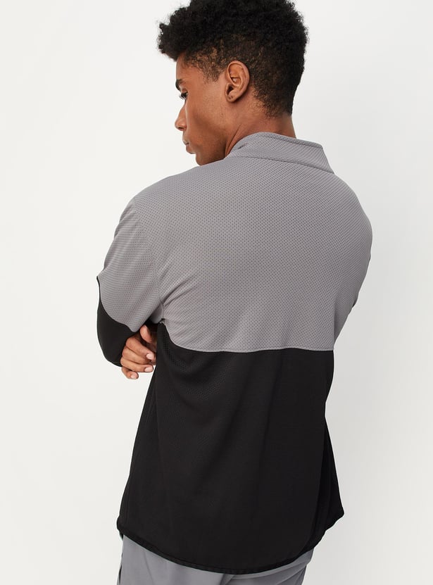 Men Colourblock Sweatshirt