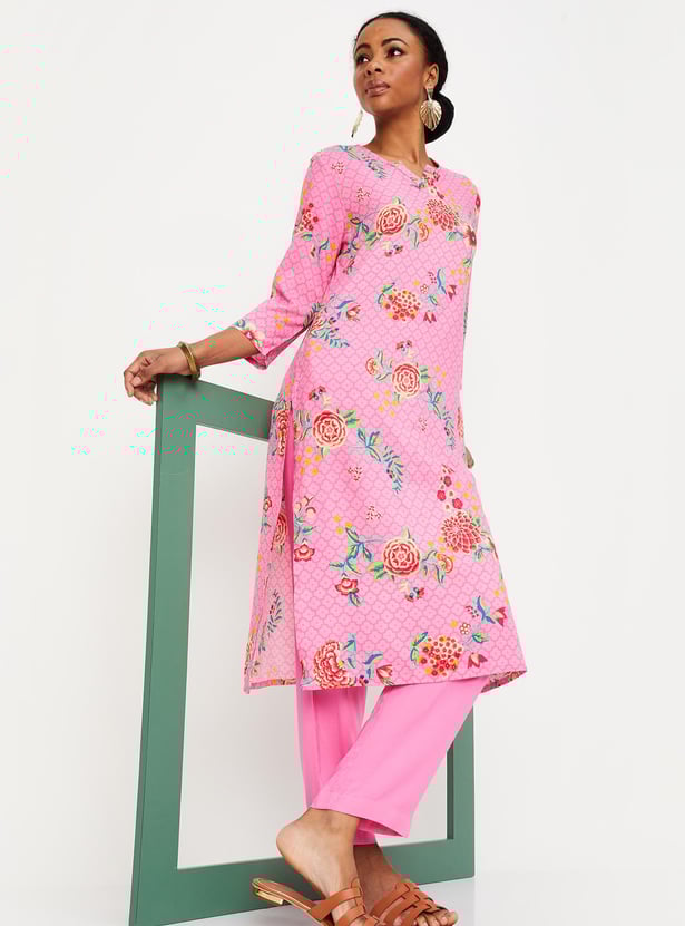 Women Printed Kurta Set