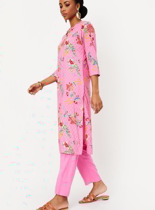 Women Printed Kurta Set