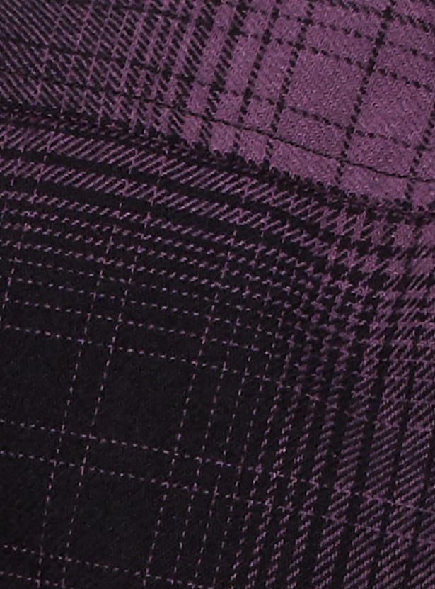 Men Checked Relaxed Fit Over Shirt