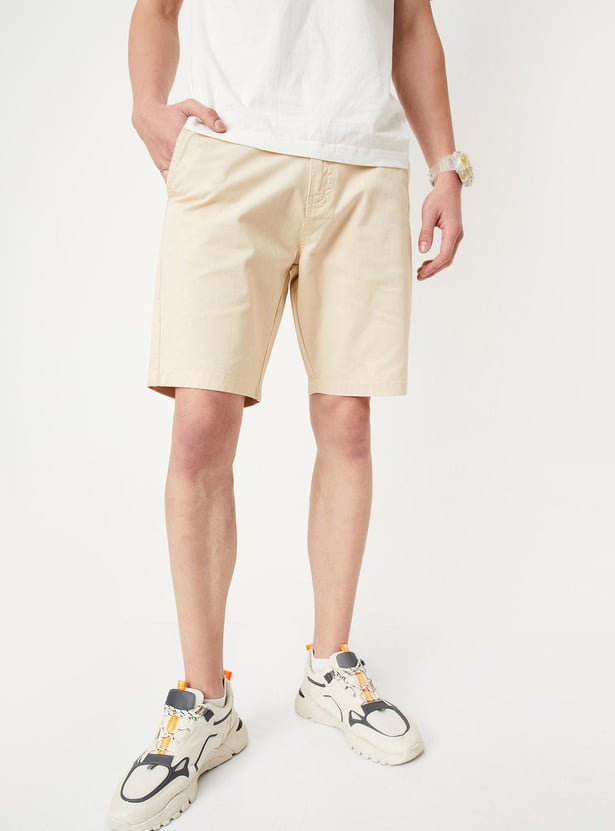 Buy Men Slim Fit Casual Shorts Online at just