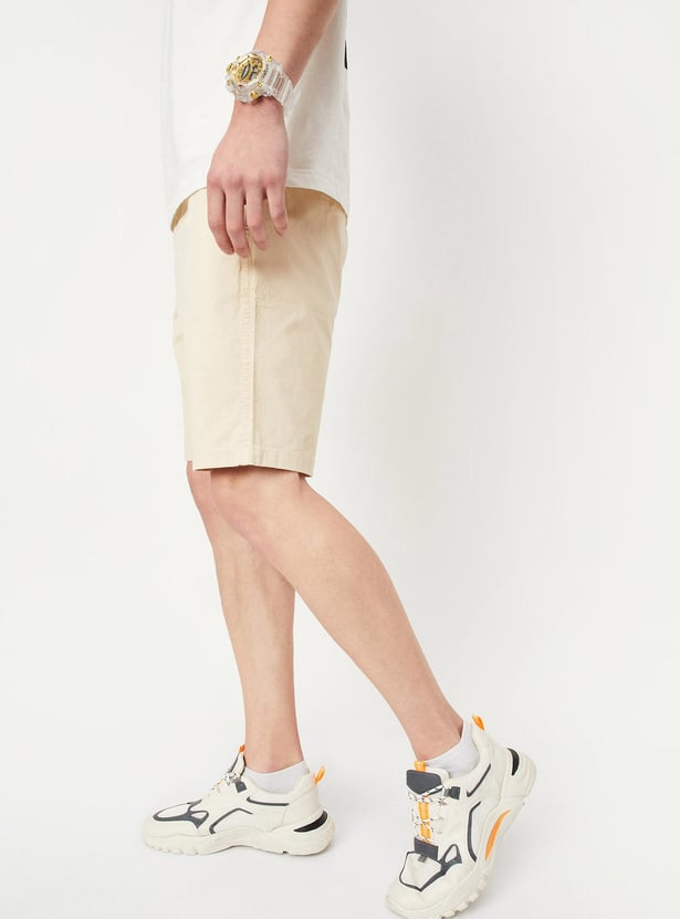 Men Slim Fit Casual Shorts