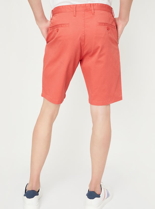 Men Slim Fit Casual Shorts