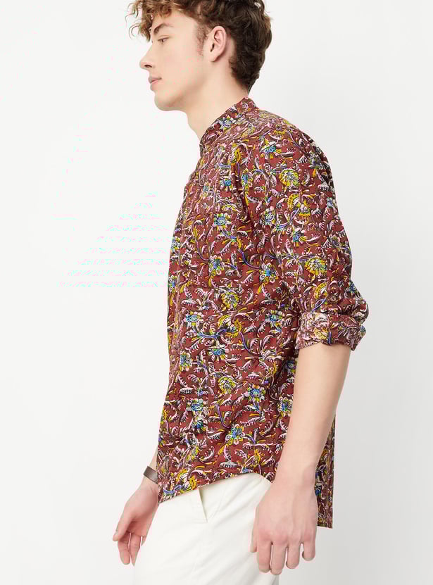 Men Printed Short Kurta