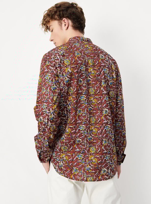 Men Printed Short Kurta