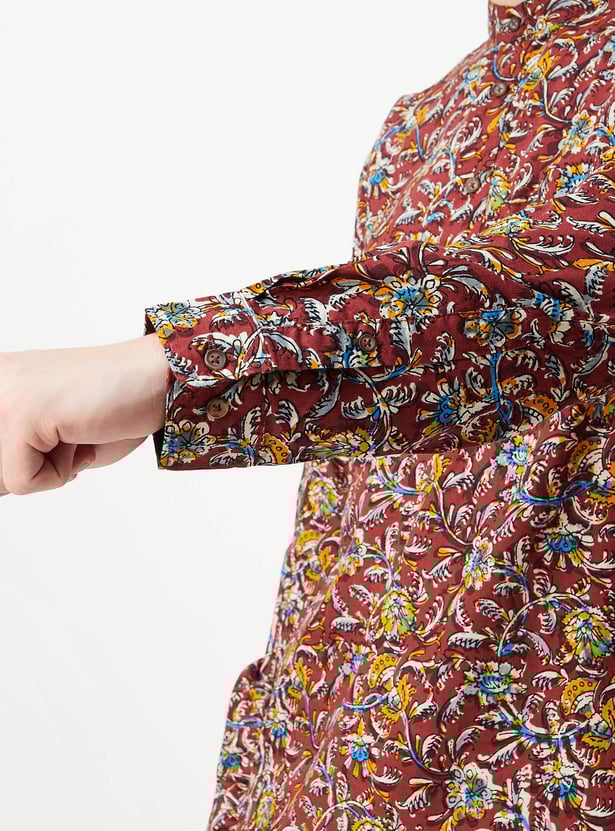 Men Printed Short Kurta