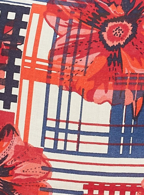 Women Printed Asymmetric Dress