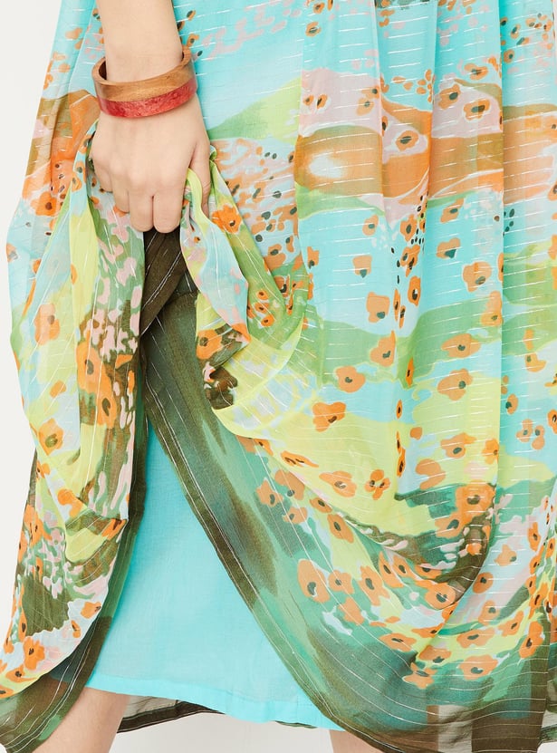 Women Printed Maxi Dress