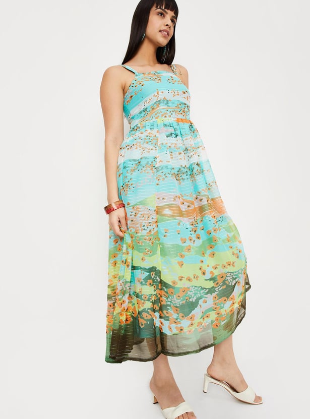 Women Printed Maxi Dress