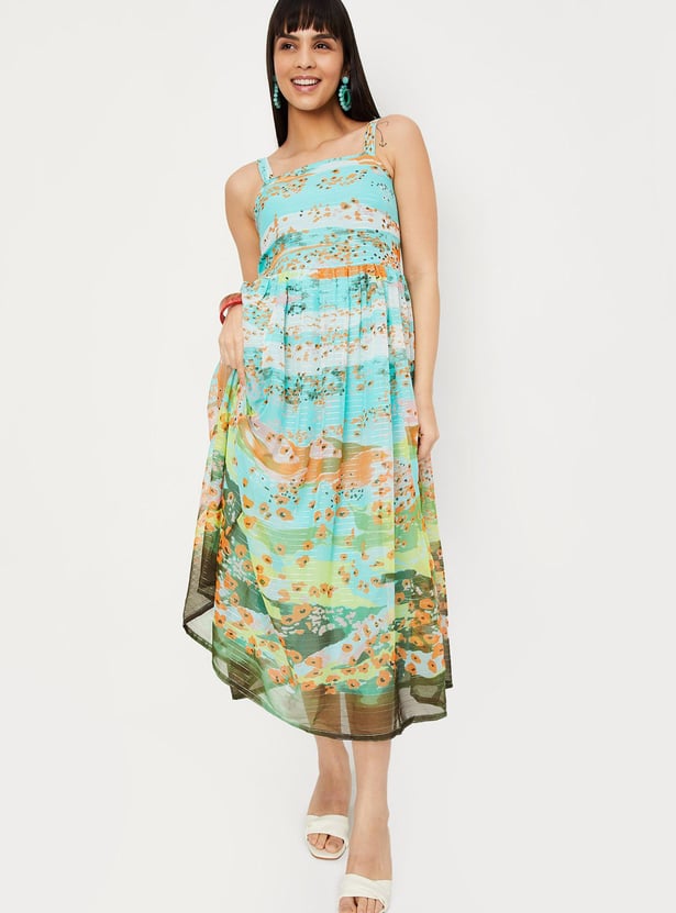 Women Printed Maxi Dress