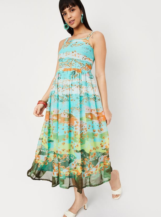 Women Printed Maxi Dress