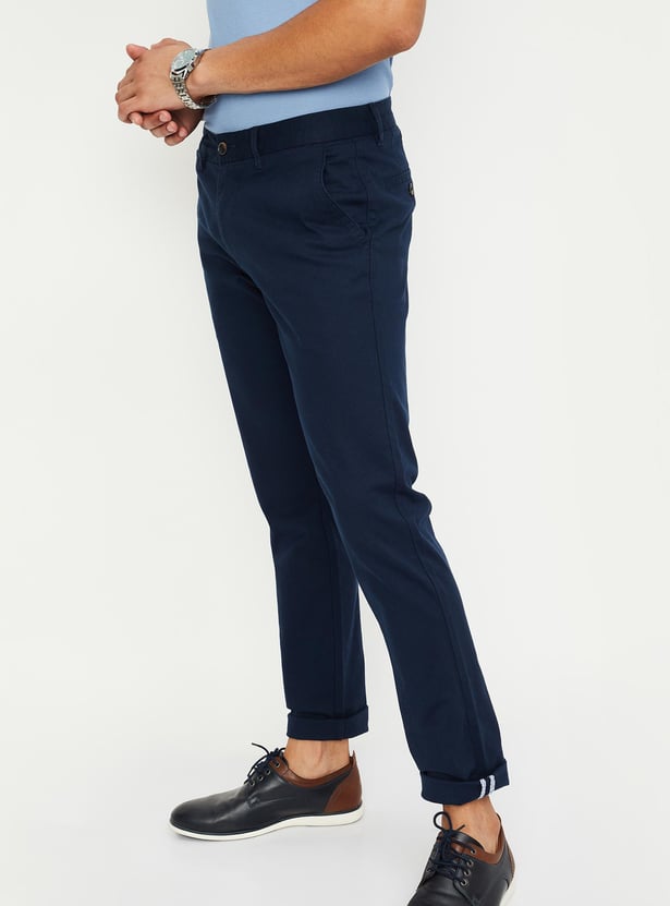 Buy Men Slim Fit Stretch Chinos Online at just Rs. 1399.0 ...