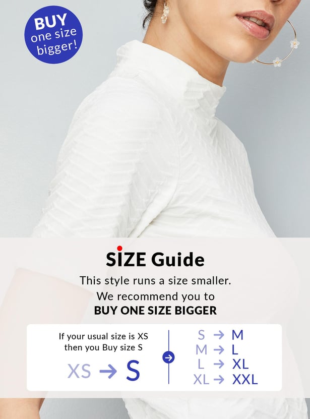 Women Textured Knit Top