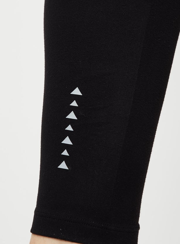 Women Solid Sports Tights