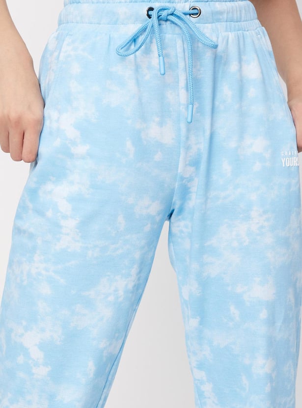 Women Tie & Dye Athleisure Joggers