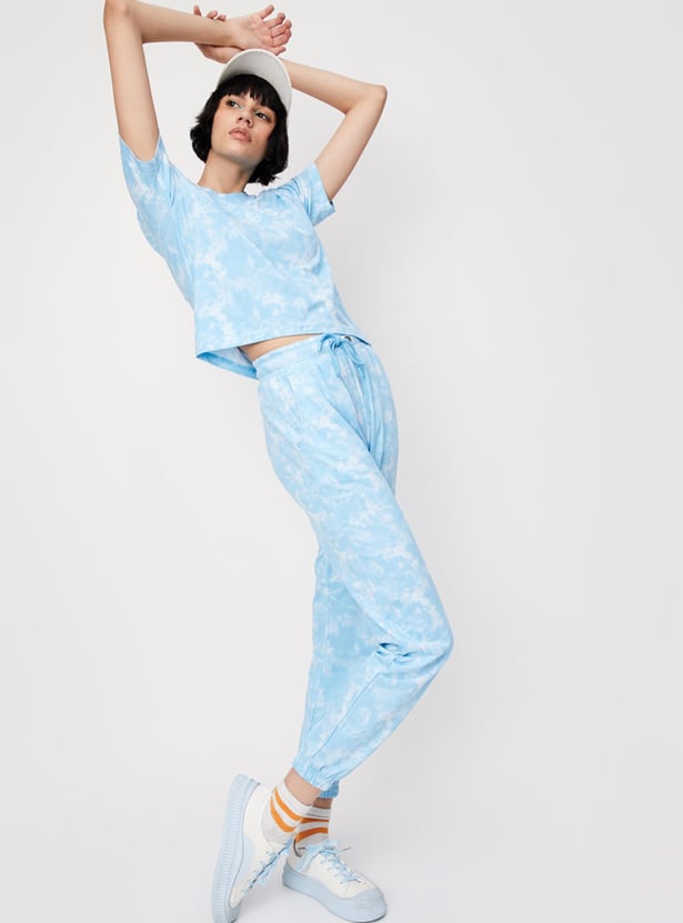 Women Tie & Dye Athleisure Joggers