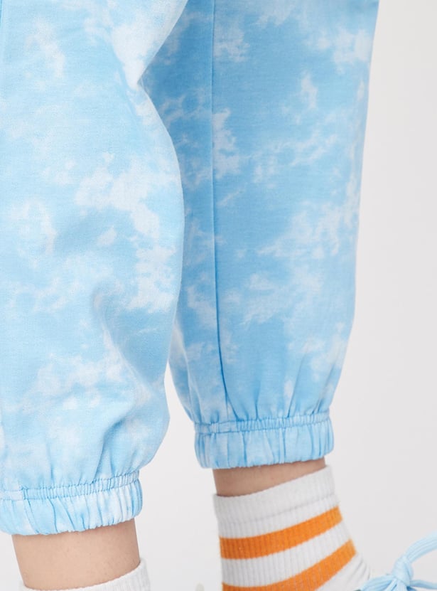 Women Tie & Dye Athleisure Joggers