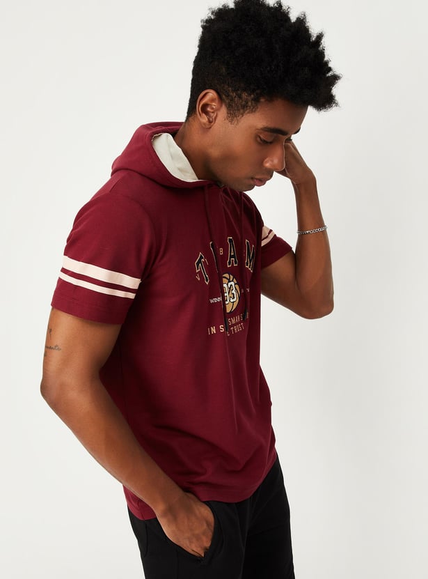 Men Athleisure Graphic Hoodie