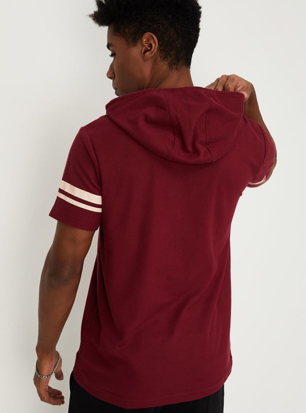 Men Athleisure Graphic Hoodie