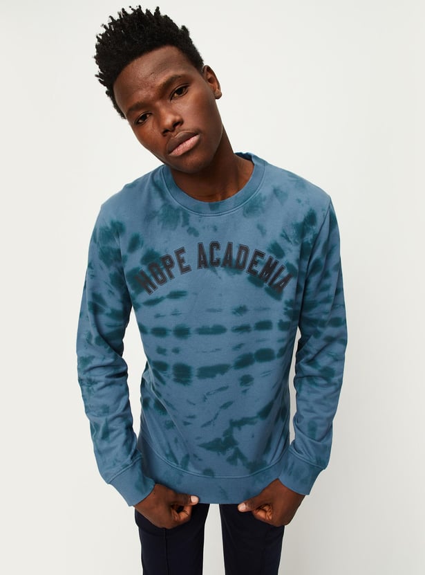 Men Tie & Dye Athleisure Sweatshirt