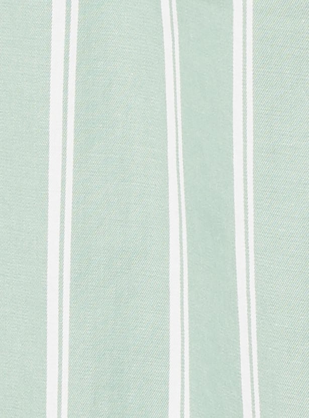Men Striped Slim Fit Casual Shirt