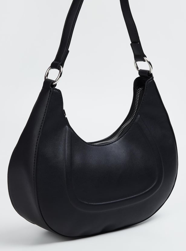 Women Solid Hobo Bag