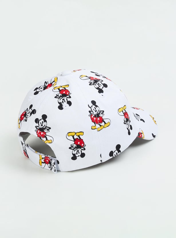 Boys Mickey Mouse Printed Baseball Cap