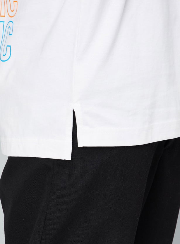 Men Oversized Graphic Hoodie