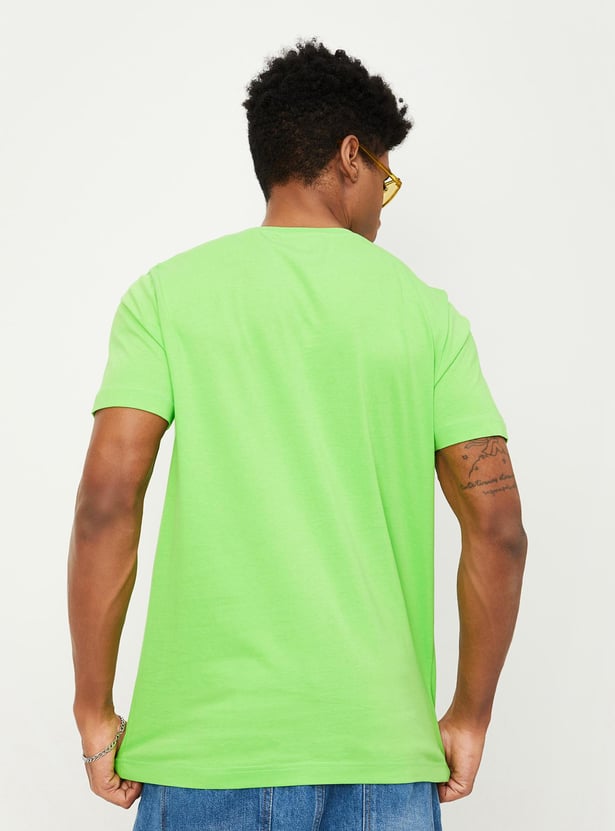 Men Rick & Morty Printed Slim Fit T-shirt