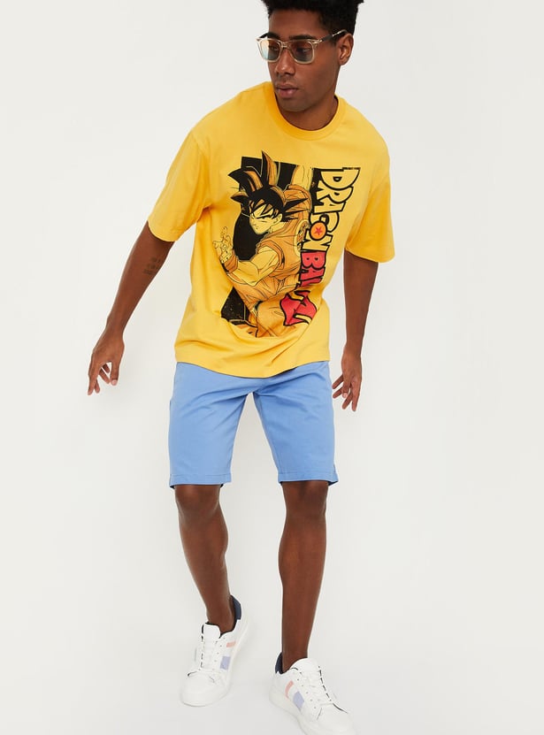 Men Oversized Dragon Ball Z T-shirt
