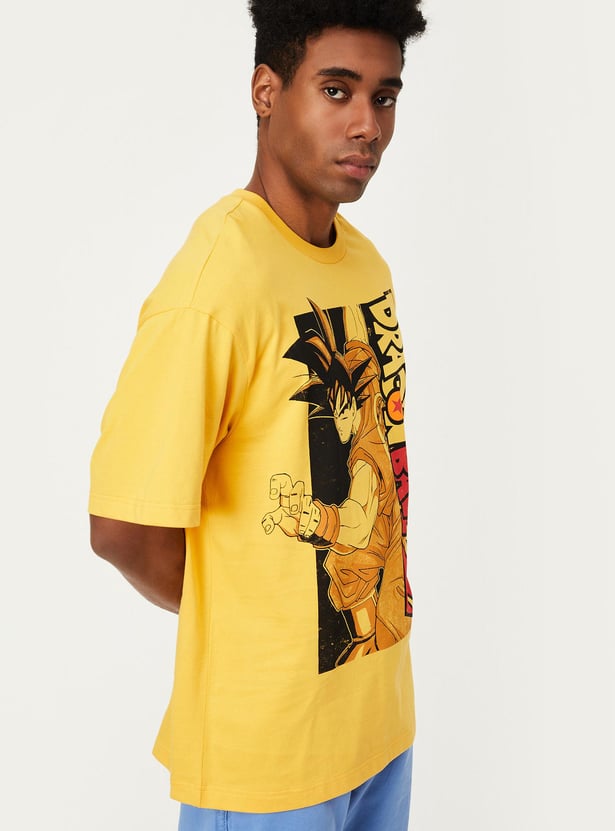 Men Oversized Dragon Ball Z T-shirt