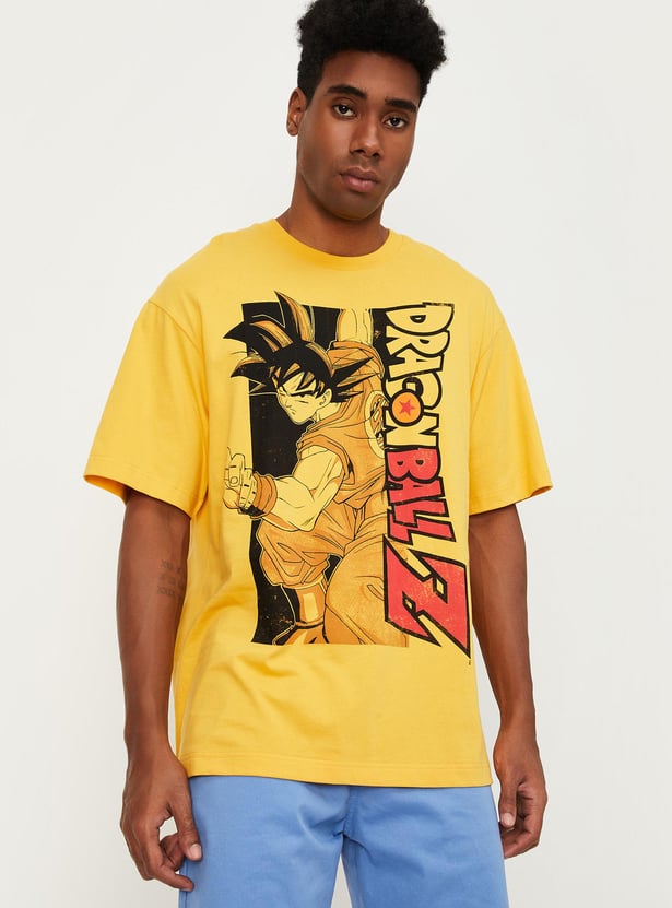 Men Oversized Dragon Ball Z T-shirt