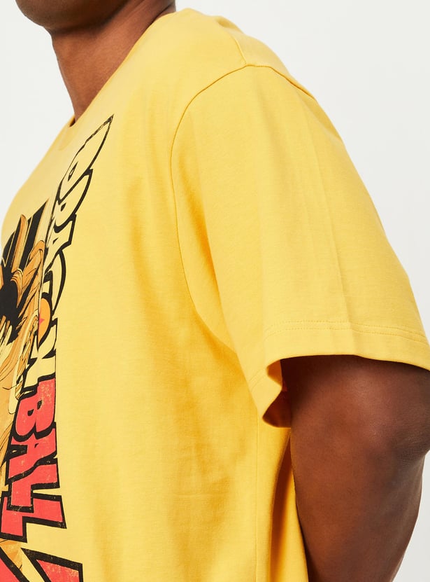 Men Oversized Dragon Ball Z T-shirt