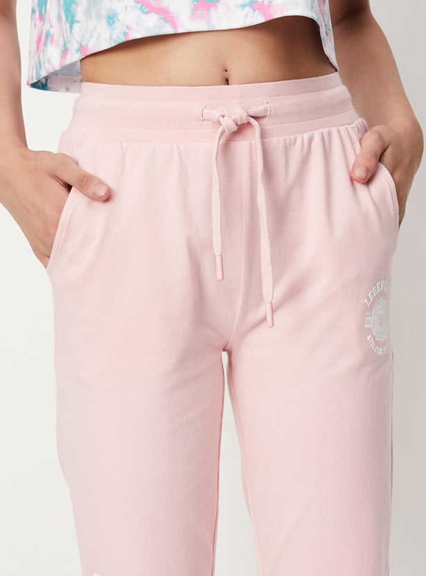 Women Printed Athleisure Sports Capris