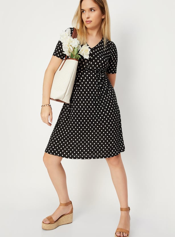 Women Printed A-line Dress